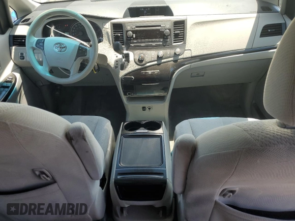 2012 Toyota Sienna LE AAS with VIN 5TDKK3DC4CS217089, listed as a Copart auction lot 64078095 with 266,382 mi miles and Salvage title. Bid and sale history available at DreamBid. Image 8.