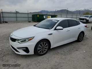 2019 Kia Optima EX with VIN 5XXGU4L19KG366989, listed as a Copart auction lot 54240735 with 167,472 mi miles and Clean Title. Bid and sale history available at carsss.com. Image 1.