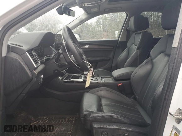 2021 Audi Q5 Prestige with VIN WA1CAAFY3M2019191, listed as a Copart auction lot 47166145 with 60,079 mi miles and Salvage title. Bid and sale history available at DreamBid. Image 7.