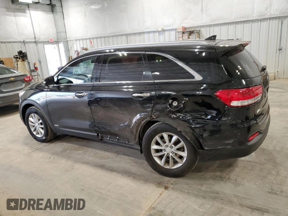 2017 Kia Sorento LX with VIN 5XYPGDA34HG211685, listed as a Copart auction lot 50651374 with 118,652 mi miles and Non Repairable. Bid and sale history available at carsss.com. Image 2.