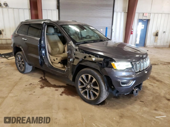 2017 Jeep Grand Cherokee Overland z VIN 1C4RJFCG3HC638205, wystawiony jako Copart lot #53424655 z przebiegiem 175 318 mil mil oraz Czysty tytuł • Clean title. Historia ofert i sprzedaży dostępna na DreamBid. Obrazek 4.