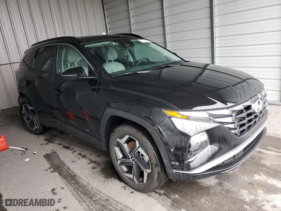2023 Hyundai Tucson Hybrid SEL Convenience with VIN KM8JFCA12PU134504, listed as a Copart auction lot 49889345 with 38,486 mi miles and Clean Title. Bid and sale history available at carsss.com. Image 4.