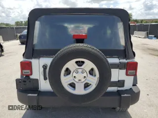 2016 Jeep Wrangler Unlimited Sport с VIN 1C4BJWDG9GL145305, выставлен на аукционе Copart как лот 59391845 с пробегом 101 425 миль миль и Списание • Salvage title. История ставок и продаж доступна на DreamBid. Изображение 6.