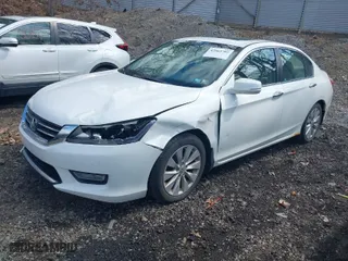 2013 Honda Accord Sdn EX-L with VIN 1HGCR2F80DA235141, listed as a IAAI auction lot 42065702 with 251,367 mi miles. Bid and sale history available at carsss.com. Image 2.