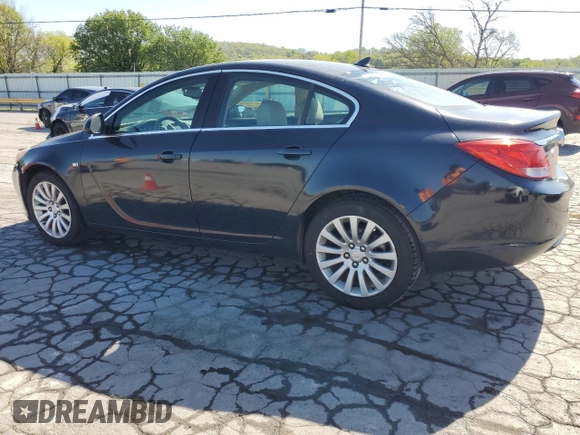 2011 Buick Regal CXL RL4 with VIN W04GS5EC7B1013411, listed as a Copart auction lot 52740735 with 223,154 mi miles and Salvage Title. Bid and sale history available at carsss.com. Image 2.