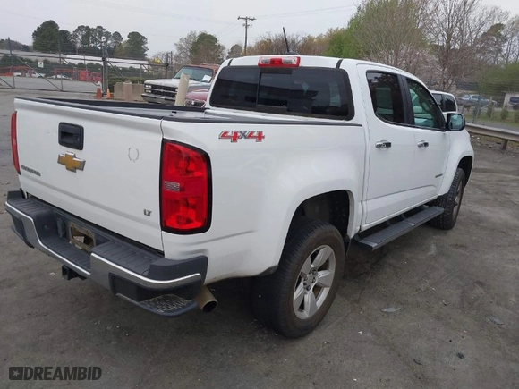 2016 Chevrolet Colorado 4WD LT with VIN 1GCGTCE36G1136812, listed as a IAAI auction lot 41860273 with 74,415 mi miles. Bid and sale history available at carsss.com. Image 4.