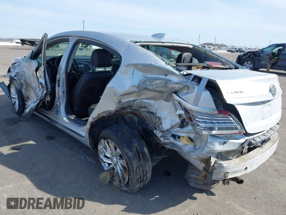 2015 Buick LaCrosse Leather with VIN 1G4GB5G34FF347483, listed as a IAAI auction lot 41769825 with 176,419 mi miles and . Bid and sale history available at DreamBid. Image 3.