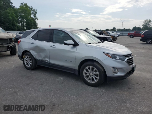 2018 Chevrolet Equinox LT z VIN 3GNAXJEV5JS622170, wystawiony jako Copart lot #57065505 z przebiegiem 93 699 mil mil oraz Szkoda całkowita • Salvage title. Historia ofert i sprzedaży dostępna na DreamBid. Obrazek 4.