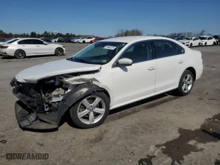 2015 Volkswagen Passat 2.0L TDI SE w/Sunroof with VIN 1VWBV7A37FC033383, listed as a Copart auction lot 51466175 with 119,889 mi miles and Clean Title. Bid and sale history available at carsss.com. Image 1.