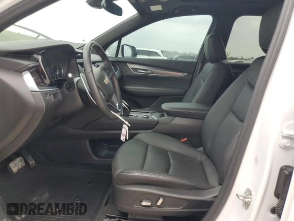 2024 Cadillac XT6 FWD Luxury with VIN 1GYKPAR47RZ720446, listed as a Copart auction lot 51762695 with 10,728 mi miles and Salvage Title. Bid and sale history available at carsss.com. Image 7.