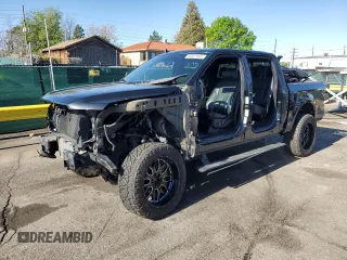 2018 Ford F-150 XL with VIN 1FTEW1EG0JFD43325, listed as a Copart auction lot 56697565 with 118,901 mi miles and Salvage title. Bid and sale history available at DreamBid. Image 1.