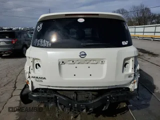2020 Nissan Armada SL with VIN JN8AY2NC3L9618025, listed as a Copart auction lot 49819715 with 74,958 mi miles and Salvage Title. Bid and sale history available at carsss.com. Image 6.