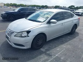 2013 Nissan Sentra SR with VIN 3N1AB7AP7DL659806, listed as a IAAI auction lot 41917386 with 150,565 mi miles. Bid and sale history available at carsss.com. Image 2.