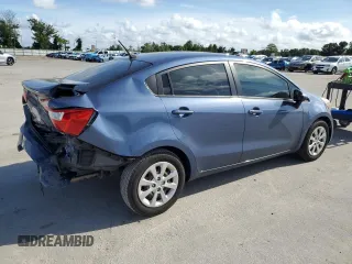 2016 Kia Rio LX with VIN KNADM4A36G6648176, listed as a Copart auction lot 70002694 with 45,154 mi miles and Salvage Title. Bid and sale history available at DreamBid. Image 3.