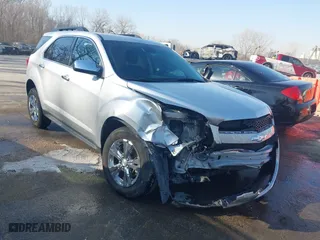 2015 Chevrolet Equinox LT with VIN 2GNFLFEK9F6234899, listed as a IAAI auction lot 41775409 with 100,470 mi miles. Bid and sale history available at carsss.com. Image 1.