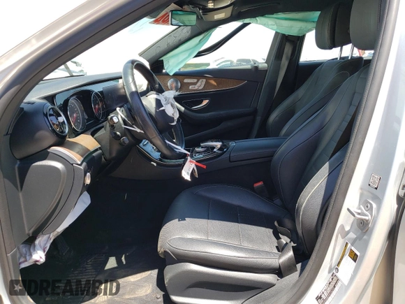 2017 Mercedes-Benz E-Class E 400 Luxury with VIN WDDZH6GB2HA154702, listed as a Copart auction lot 61895014 with 56,094 mi miles and Salvage Title. Bid and sale history available at carsss.com. Image 7.