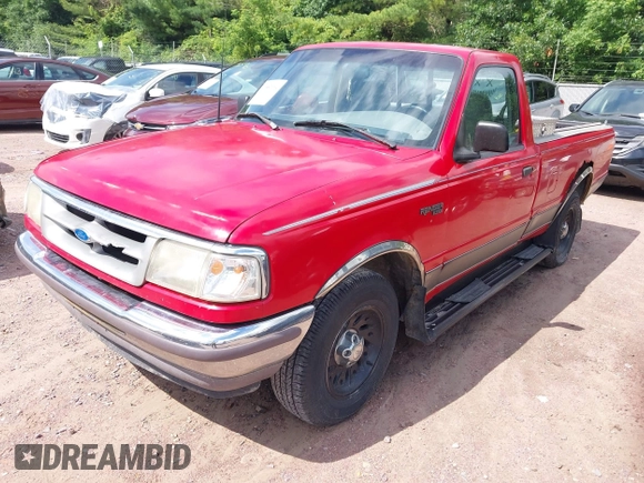 1996 Ford Ranger XL with VIN 1FTCR10AXTTA32264, listed as a IAAI auction lot 42557084 with 175,061 mi miles and . Bid and sale history available at DreamBid. Image 2.