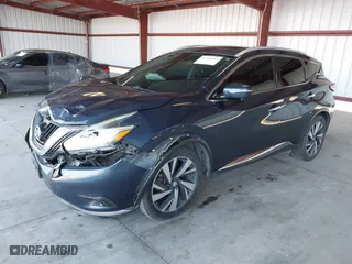 2015 Nissan Murano S with VIN 5N1AZ2MG0FN246941, listed as a IAAI auction lot 41353183 with 111,619 mi miles. Bid and sale history available at carsss.com. Image 2.