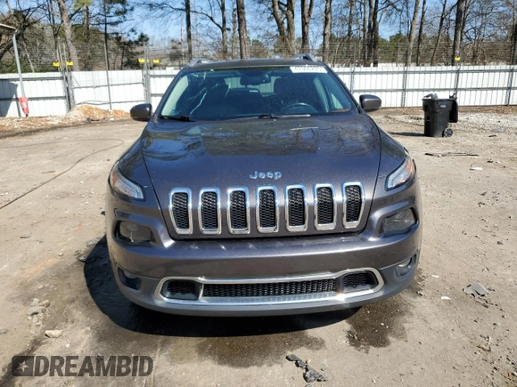 2017 Jeep Cherokee Limited with VIN 1C4PJLDB6HD233183, listed as a Copart auction lot 47366205 with 58,748 mi miles and Salvage Title. Bid and sale history available at carsss.com. Image 5.