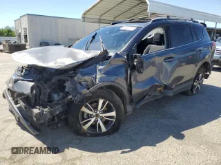 2018 Toyota RAV4 XLE with VIN JTMWFREV6JJ172451, listed as a Copart auction lot 58095775 with Not provided miles and Salvage title. Bid and sale history available at DreamBid. Image 1.