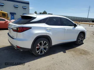 2022 Lexus RX 350 with VIN 2T2HZMDA0NC341393, listed as a Copart auction lot 47565305 with 27,724 mi miles and Salvage Title. Bid and sale history available at DreamBid. Image 3.