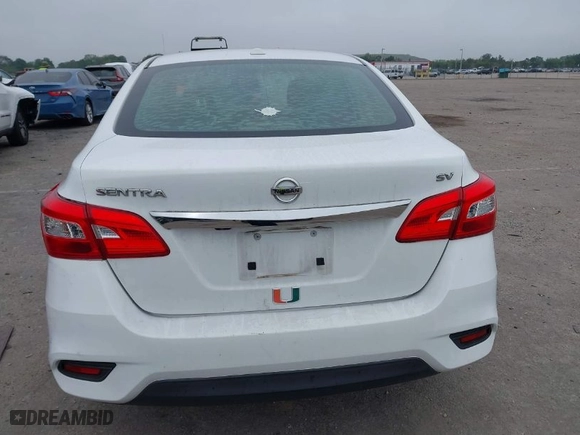 2017 Nissan Sentra SV with VIN 3N1AB7AP8HL674966, listed as a IAAI auction lot 41883884 with 96,597 mi miles. Bid and sale history available at carsss.com. Image 17.