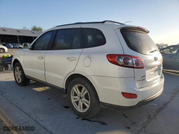 2012 Hyundai Santa Fe Limited with VIN 5XYZK4AGXCG106717, listed as a Copart auction lot 48688595 with 200,869 mi miles and Clean Title. Bid and sale history available at carsss.com. Image 2.