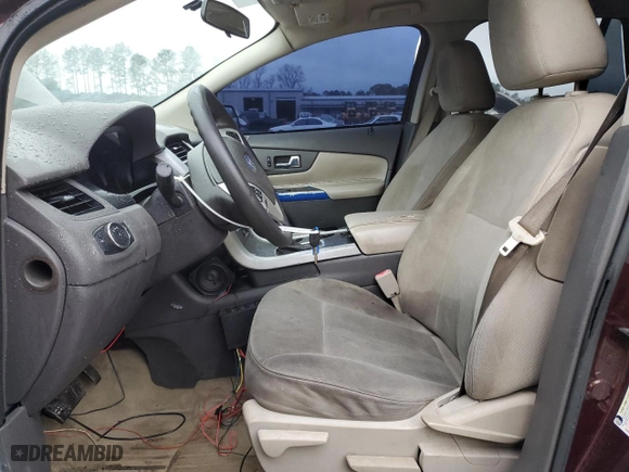 2011 Ford Edge SE with VIN 2FMDK3GC4BBB00550, listed as a Copart auction lot 48458185 with 301,406 mi miles and Salvage Title. Bid and sale history available at carsss.com. Image 7.