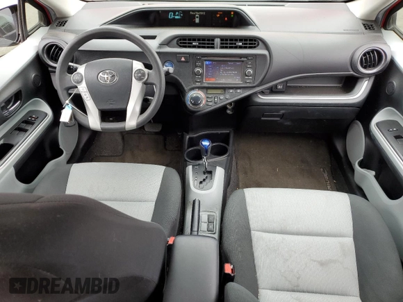 2014 Toyota Prius One with VIN JTDKDTB3XE1562026, listed as a Copart auction lot 56391965 with 111,076 mi miles and Salvage Title. Bid and sale history available at DreamBid. Image 8.