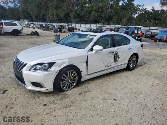 2017 Lexus LS with VIN JTHBL5EF2H5146388, listed as a Copart auction lot 84803954 with 43,444 mi miles and Salvage Title. Bid and sale history available at carsss.com. Image 1.