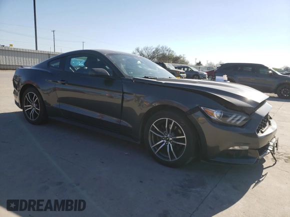 2017 Ford Mustang EcoBoost with VIN 1FA6P8TH9H5295254, listed as a Copart auction lot 49554515 with 110,464 mi miles and Salvage Title. Bid and sale history available at carsss.com. Image 4.