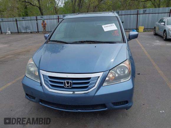 2008 Honda Odyssey EX-L with VIN 5FNRL38758B016872, listed as a IAAI auction lot 42094462 with 183,384 mi miles. Bid and sale history available at carsss.com. Image 6.