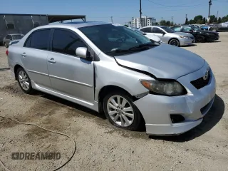 2010 Toyota Corolla with VIN 2T1BU4EE8AC427717, listed as a Copart auction lot 57528435 with 142,826 mi miles and Salvage title. Bid and sale history available at DreamBid. Image 4.
