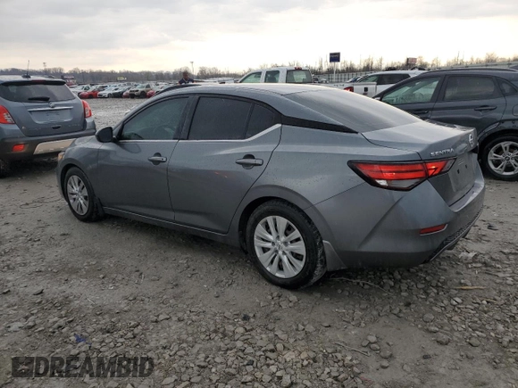 2020 Nissan Sentra S with VIN 3N1AB8BV2LY234238, listed as a Copart auction lot 50545425 with 99,977 mi miles and Salvage Title. Bid and sale history available at carsss.com. Image 2.