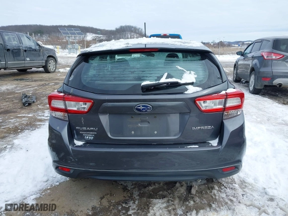 2018 Subaru Impreza with VIN 4S3GTAA67J3745553, listed as a IAAI auction lot 41296165 with 79,211 mi miles. Bid and sale history available at carsss.com. Image 17.