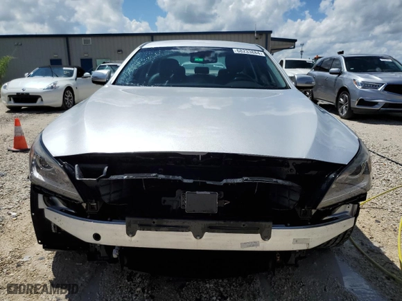 2017 Genesis G80 3.8L with VIN KMHGN4JE9HU177552, listed as a Copart auction lot 68233884 with 72,861 mi miles and Salvage Title. Bid and sale history available at carsss.com. Image 5.
