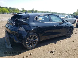 2021 Hyundai Veloster 2.0 Premium with VIN KMHTG6AF0MU032214, listed as a Copart auction lot 59066174 with 31,452 mi miles and Salvage Title. Bid and sale history available at carsss.com. Image 3.