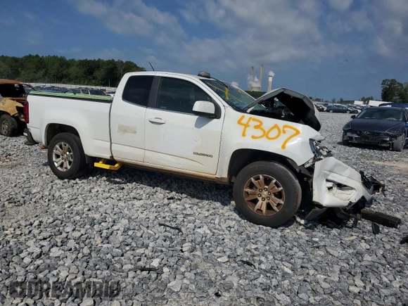2020 Chevrolet Colorado 2WD LT with VIN 1GCHSCEA2L1184307, listed as a Copart auction lot 67270664 with Not Provided miles and Salvage Title. Bid and sale history available at DreamBid. Image 4.