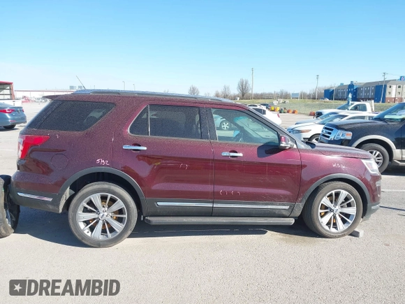 2018 Ford Explorer Limited с VIN 1FM5K8FHXJGC29155, выставлен на аукционе IAAI как лот 41813618 с пробегом 162 569 миль миль и . История ставок и продаж доступна на DreamBid. Изображение 13.