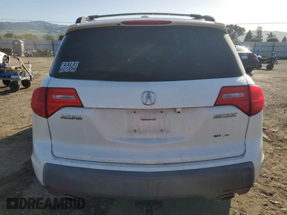 2009 Acura MDX Tech Pkg with VIN 2HNYD28619H533361, listed as a Copart auction lot 51788235 with 150,885 mi miles and Salvage Title. Bid and sale history available at carsss.com. Image 6.