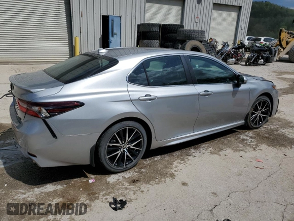 2023 Toyota Camry SE with VIN 4T1S11AK1PU131996, listed as a Copart auction lot 46367865 with Not Provided miles and Salvage Title. Bid and sale history available at DreamBid. Image 3.