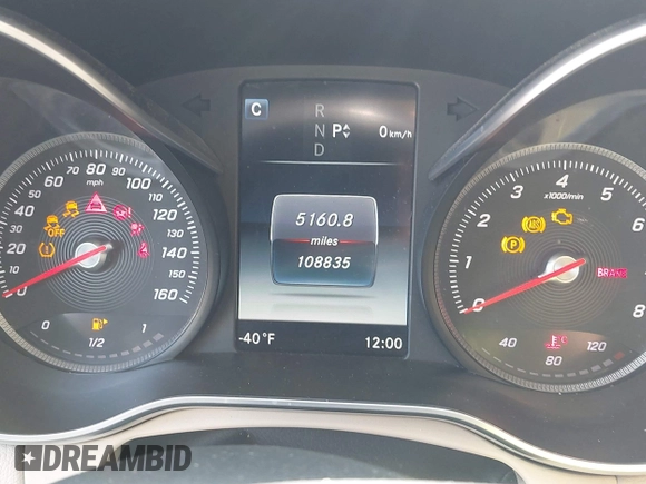 2017 Mercedes-Benz C 300 с VIN 55SWF4KB8HU208704, выставлен на аукционе IAAI как лот 42051688 с пробегом 108 835 миль миль и . История ставок и продаж доступна на DreamBid. Изображение 7.