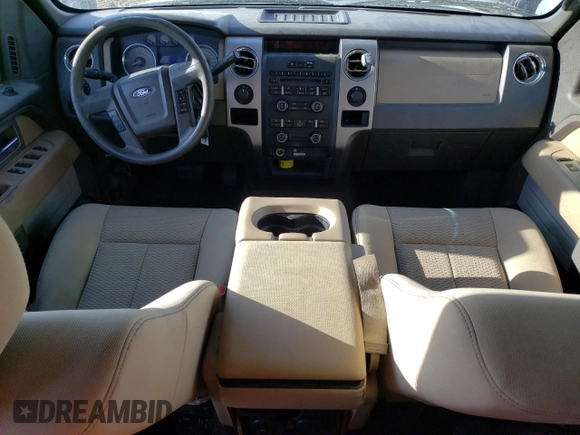 2010 Ford F-150 XL with VIN 1FTFX1EVXAFA84018, listed as a Copart auction lot 59456813 with 0 mi miles and Clean Title. Bid and sale history available at carsss.com. Image 8.