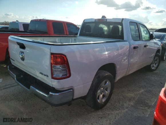 2023 Ram 1500 Big Horn with VIN 1C6RRFBG1PN518682, listed as a Copart auction lot 76664724 with 39,106 mi miles and Non Repairable. Bid and sale history available at carsss.com. Image 3.