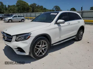2019 Mercedes-Benz GLC 300 with VIN WDC0G4JB4KV147151, listed as a Copart auction lot 58030055 with 51,472 mi miles and Non repairable. Bid and sale history available at DreamBid. Image 1.