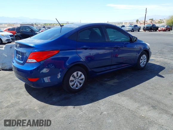 2015 Hyundai Accent GLS with VIN KMHCT4AE9FU882787, listed as a IAAI auction lot 42111570 with 98,119 mi miles. Bid and sale history available at carsss.com. Image 4.