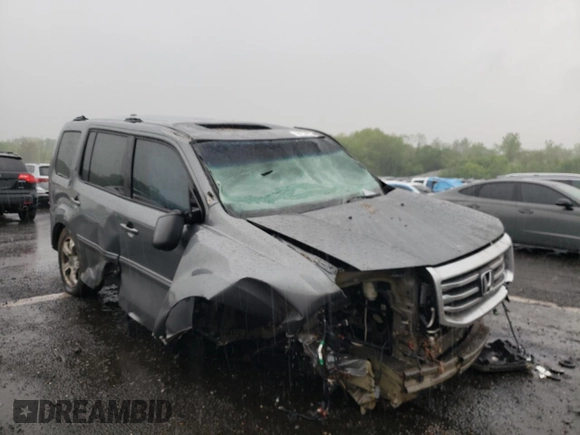2013 Honda Pilot EX-L z VIN 5FNYF4H53DB072245, wystawiony jako Copart lot #56153435 z przebiegiem Nie podano mil oraz Szkoda całkowita • Salvage title. Historia ofert i sprzedaży dostępna na DreamBid. Obrazek 4.
