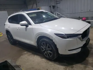 2018 Mazda CX-5 Grand Touring with VIN JM3KFBDM6J0379417, listed as a Copart auction lot 47856095 with 102,243 mi miles and Salvage Title. Bid and sale history available at carsss.com. Image 4.