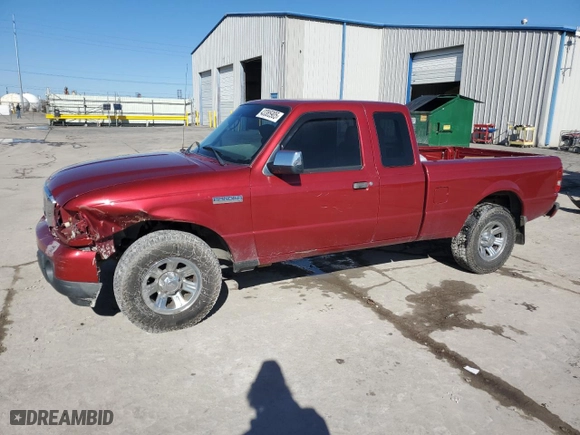 2008 Ford Ranger XLT with VIN 1FTZR45E68PA17817, listed as a Copart auction lot 43385905 with 111,376 mi miles and Salvage Title. Bid and sale history available at carsss.com. Image 1.