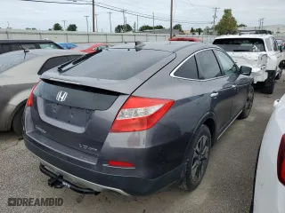 2015 Honda Crosstour EX-L with VIN 5J6TF2H5XFL004792, listed as a Copart auction lot 65592264 with 37,153 mi miles and Salvage Title. Bid and sale history available at carsss.com. Image 3.